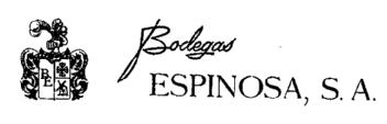 BODEGAS ESPINOSA, S.A