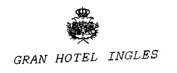 GRAN HOTEL INGLES