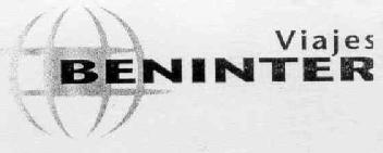 VIAJES BENINTER