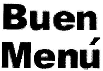 BUEN MENU