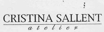 CRISTINA SALLENT ATELIER