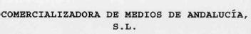 COMERCIALIZADORA DE MEDIOS DE ANDALUCIA, S.L