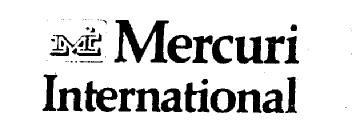MERCURI INTERNATIONAL