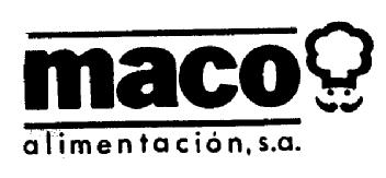 MACO ALIMENTACION, S.A