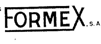 HORNOS FORMEX, S.A