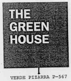 THE GREEN HOUSE