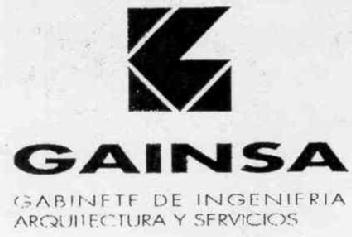 G GAINSA GABINETE DE INGENIERIA ARQUITECTURA Y SERVICIOS