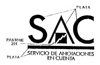 SAC SERVICIO DE ANOTACIONES EN CUENTA