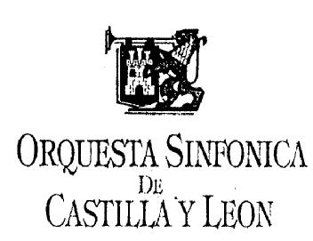 ORQUESTA SINFONICA DE CASTILLA LEON