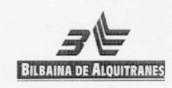 BILBAINA DE ALQUITRANES