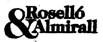 ROSELLO & ALMIRALL