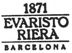 1871 EVARISTO RIERA BARCELONA