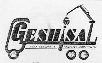 GESHISAL GRUAS EQUIPOS Y SISTEMAS HIDRAULICOS