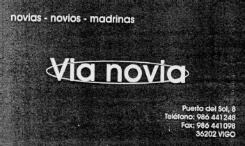 NOVIAS-NOVIOS-MADRINAS VIA NOVIA