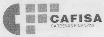 CF CAFISA CARDENAS FINANZAS