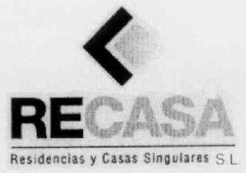 RECASA RESIDENCIAS Y CASAS SINGULARES, S.L