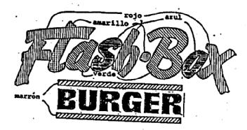 FLASH.BOX. BURGER
