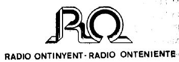 RO RADIO ONTINYENT-RADIO ONTENIENTE