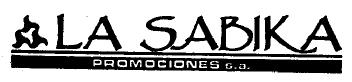 LA SABIKA PROMOCIONES, S.A