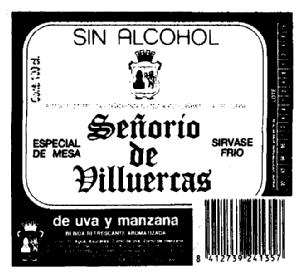 SIN ALCOHOL SEÑORIO DE VILLUERCAS DE UVA Y MANZANA