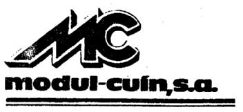 MC MODUL-CUIN, S.A