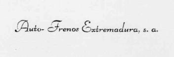 AUTO-FRENOS EXTREMADURA, S.A
