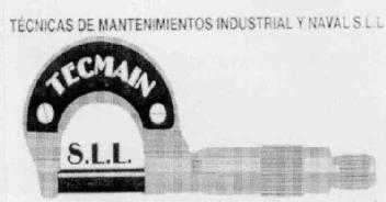 TECNICAS DE MANTENIMIENTOS INDUSTRIAL Y NAVAL S.L.L. TECMAIN S.L.L