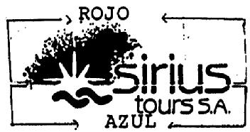 SIRIUS TOURS S.A