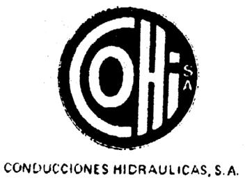 COHI SA CONDUCCIONES HIDRAULICAS, S.A