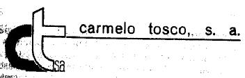 CTSA CARMELO TOSCO, S.A