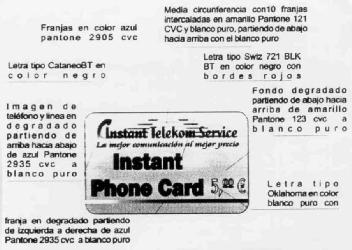 INSTANT TELEKOM SERVICE LA MEJOR COMUNICACION AL MEJOR PRECIO INSTANT PHONE CARD 5,00 E