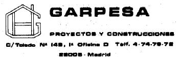 GARPESA, PROYECTOS Y CONSTRUCCIONES