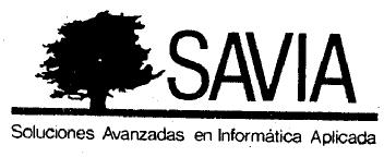 SAVIA SOLUCIONES AVANZADAS EN INFORMATICA APLICADA
