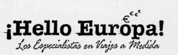 ¡HELLO EUROPA! LOS ESPECIALISTAS EN VIAJES A MEDIDA
