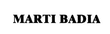 MARTI BADIA