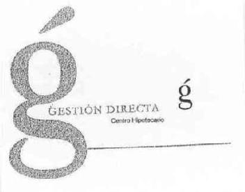 G GESTION DIRECTA G CENTRO HIPOTECARIO