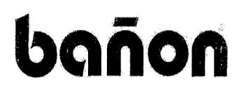 BAÑON