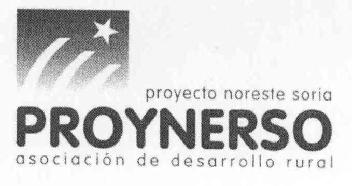 PROYECTO NORESTE SORIA PROYNERSO ASOCIACION DE DESARROLLO RURAL