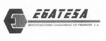 E EGATESA EXPLOTACIONES GANADERAS DE TENERIFE, S.A