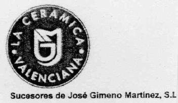 LA CERAMICA VALENCIANA SUCESORES DE JOSE GIMENO MARTINEZ, S.L