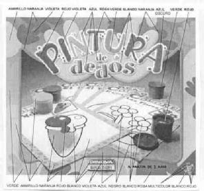 DINOVA MANUALIDADES PINTURA DE DEDOS