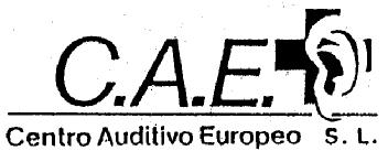 C.A.E. CENTRO AUDITIVO EUROPEO S.L