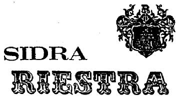 SIDRA RIESTRA