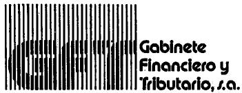 GFT GABINETE FINANCIERO Y TRIBUTARIO, S.A