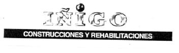 IÑIGO CONSTRUCCIONES Y REHABILITACIONES