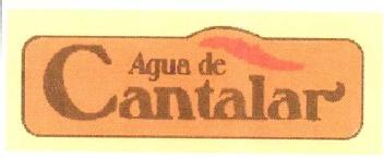 AGUA DE CANTALAR