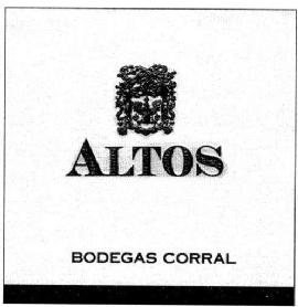 ALTOS BODEGAS CORRAL