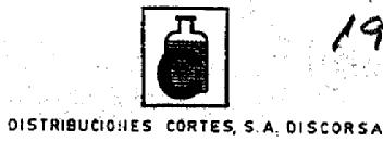 C DISTRIBUCIONES CORTES, S.A. DISCORSA