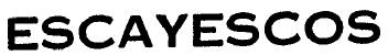 ESCAYESCOS