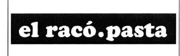EL RACO.PASTA